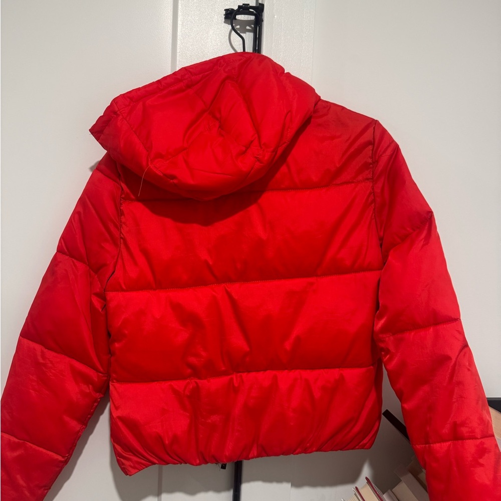 Primark Red Puffer Jacket - Picture 2 of 3